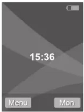 Sygonix EM4159 - b) Switching the handset on/off, standby function - 1