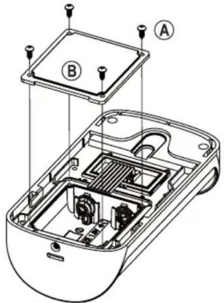 Sygonix EM4159 - c) De monitorfunctie ook bij het gebruik van batterijen activeren - 2
