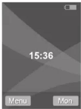 Sygonix EM4159 - B) Mise en marche/arrêt du combiné, fonction veille - 2