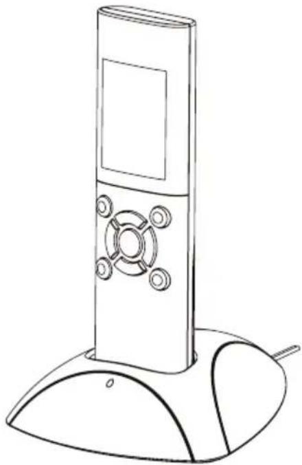 Sygonix EM4159 - c) Plug the handset into the charging station, charge the rechargeable battery - 2