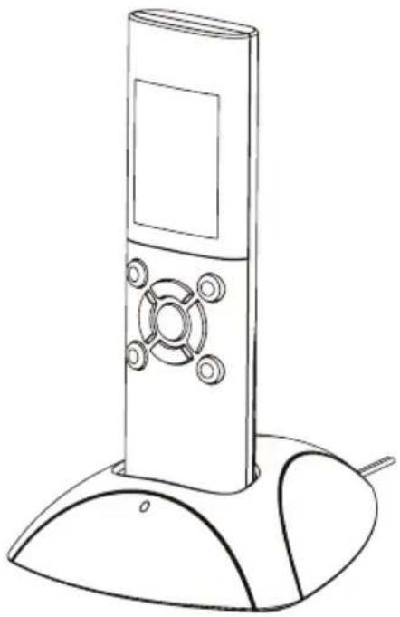 Sygonix EM4159 - c) Mobilteil in die Ladestation stecken, Akku aufladen - 2