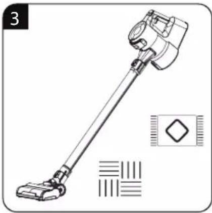 GRUNDIG VCP 8930 - In 1 Cordless Stick Vacuum Cleaner - 3