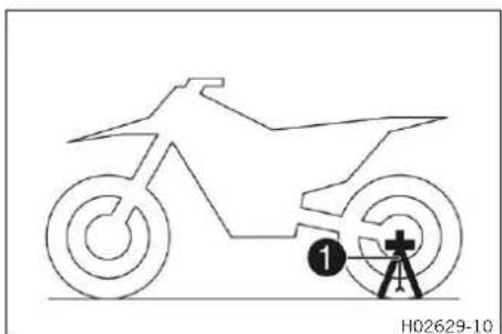 KTM 125 SX (2023) - Béquille plug-in (125 SX EU) - 1