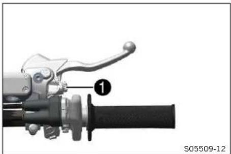 KTM 125 SX (2023) - Régler la position de base du levier de frein à main - 1