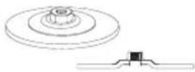 Porter-Cable PCCG400 - 4.5" (115 mm) Grinding Wheels - 6