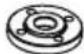 Porter-Cable PCCG400 - 4.5" (115 mm) Sanding Flap Discs - 6