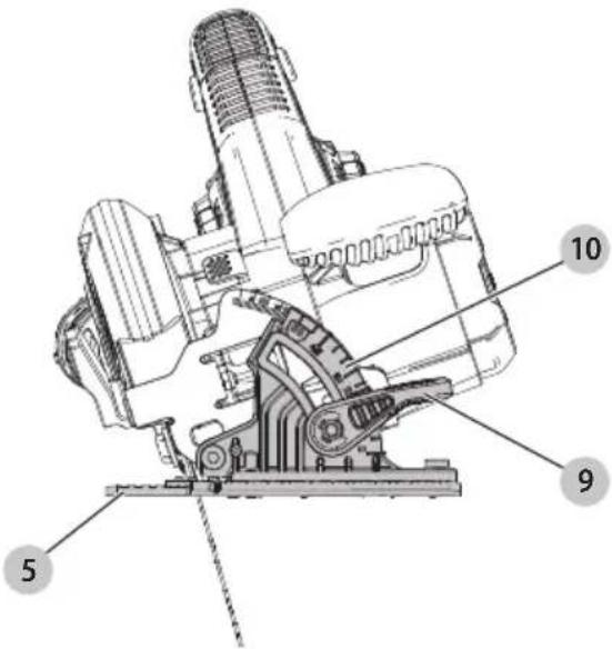 Porter-Cable PCCS500 - Composants - 1