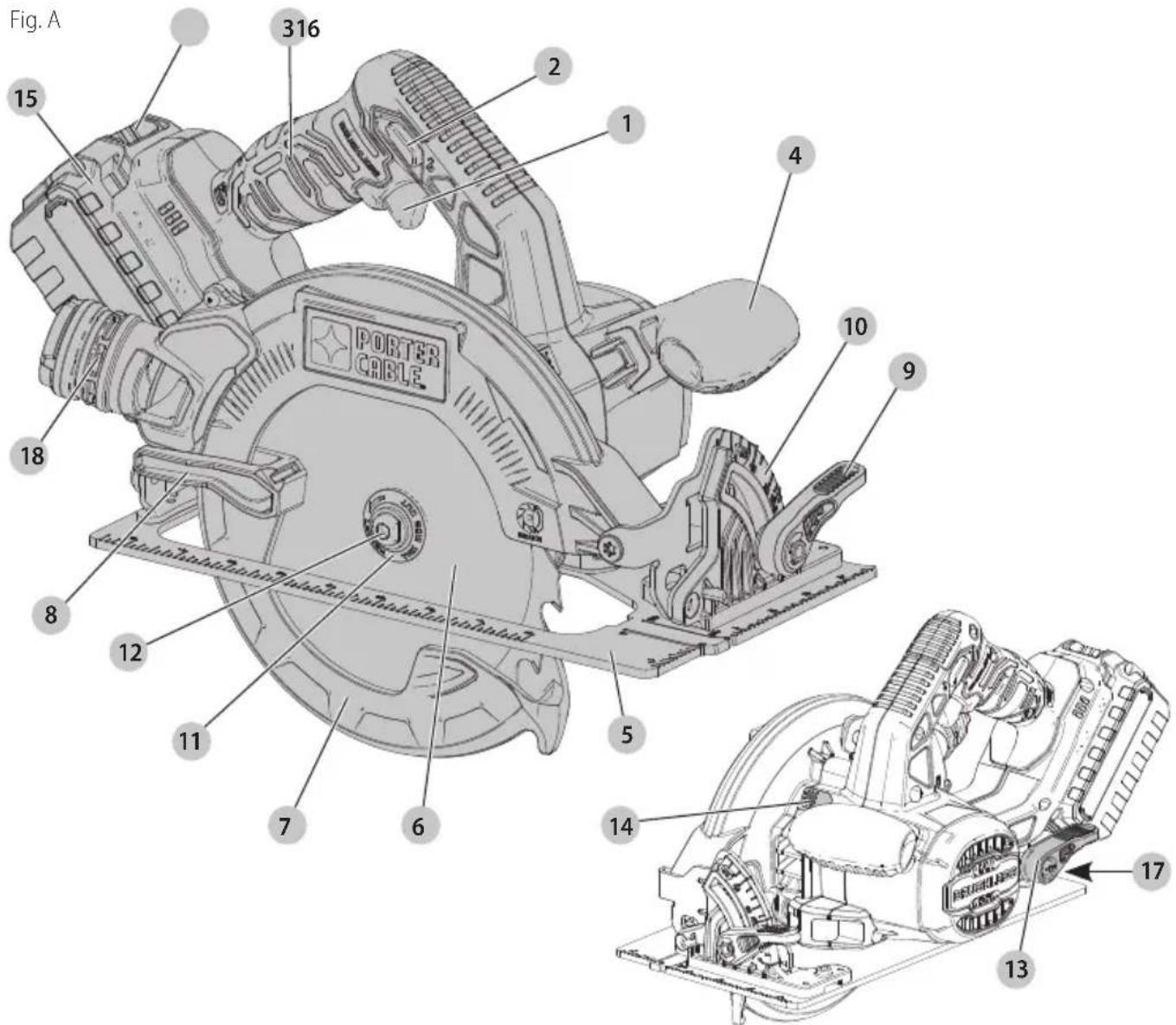 Porter-Cable PCCS500 - 1