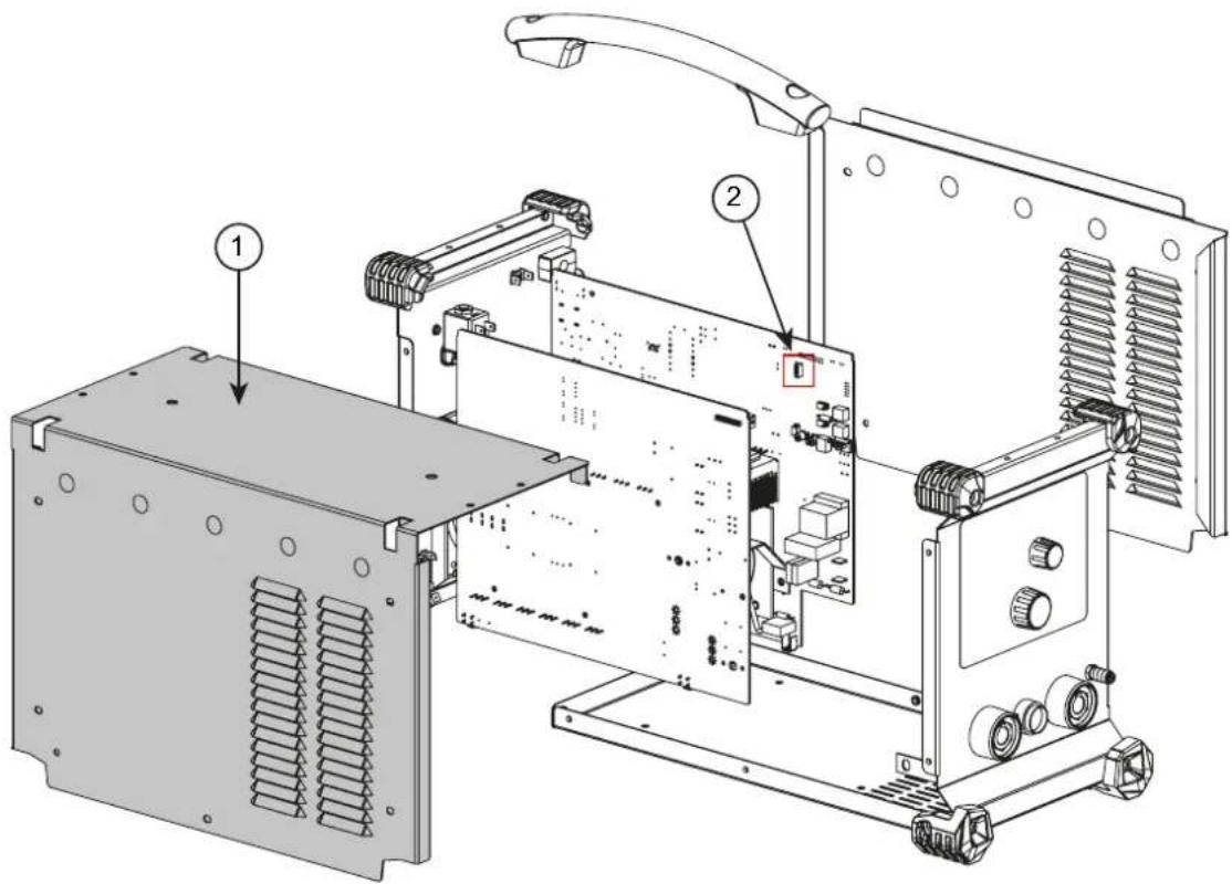 GYS Protig 200 ACDC - ACTIVATION OF THE VRD FUNCTION (VOLTAGE REDUCTION DEVICE) - 2