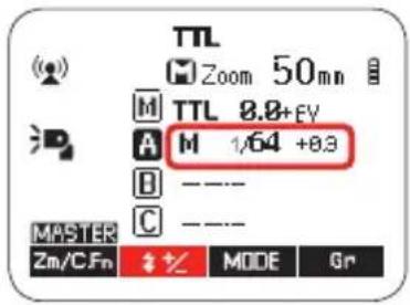 Hähnel MODUS 600RT MK II (Sony) - M/a/b/c : prise de vue avec flash sans fil avec différents modes de flash pour chaque groupe - 2