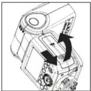 Hähnel MODUS 600RT MK II (Sony) - Einsetzen und Entfernen des Akkus - 1