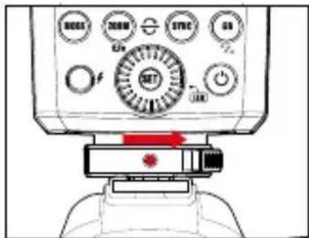 Hähnel MODUS 360RT (Fujifilm) - Attaching to Camera - 2