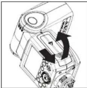 Hähnel MODUS 600RT MK II (Nikon) - Fitting and Removing the Battery - 1