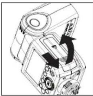 Hähnel MODUS 600RT MK II (Nikon) - Einsetzen und Entfernen des Akkus - 1