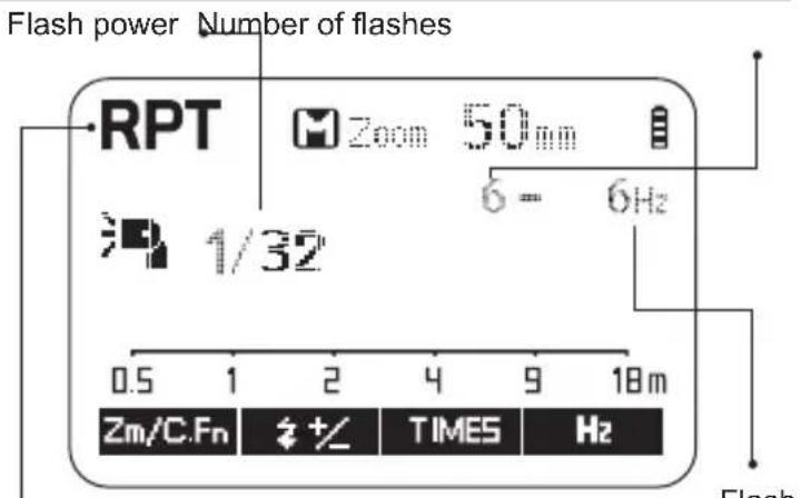 Hähnel MODUS 600RT MK II (Nikon) - Multi: RPT repeating flash mode - 1