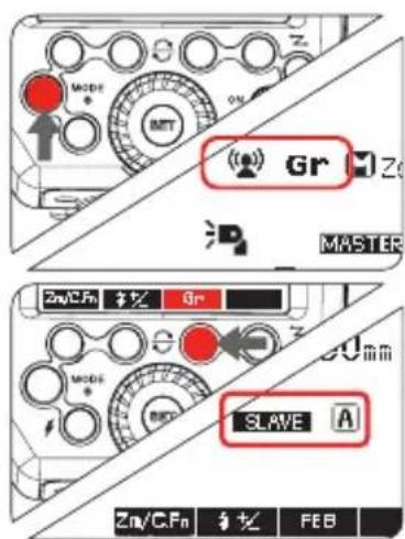 Hähnel MODUS 600RT MK II (Canon) - Gr: Aufnahmen mit einem anderen Blitzmodus für jede Gruppe - 2