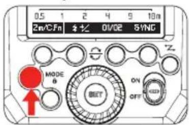 0.5 1 2 4 5 10n 2n/°C Fn 4½ 01/02 5YNG MODE θ ON OFF Z