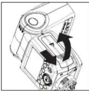 Hähnel MODUS 600RT MK II (Micro 43) - Einsetzen und Entfernen des Akkus - 1