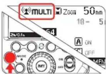 (MULTI Zoom 50nm 18 - 5 Zn/CFn 64 A ON OFF MODE ON OFF MEN