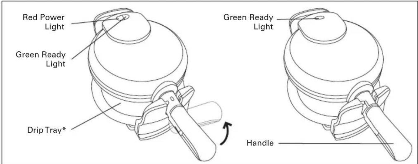 BELLA Rotating Waffle Maker - Getting to know your waffle maker - 1