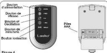 Lasko Performance Tower T48311 - TELECOMMANDE - 1