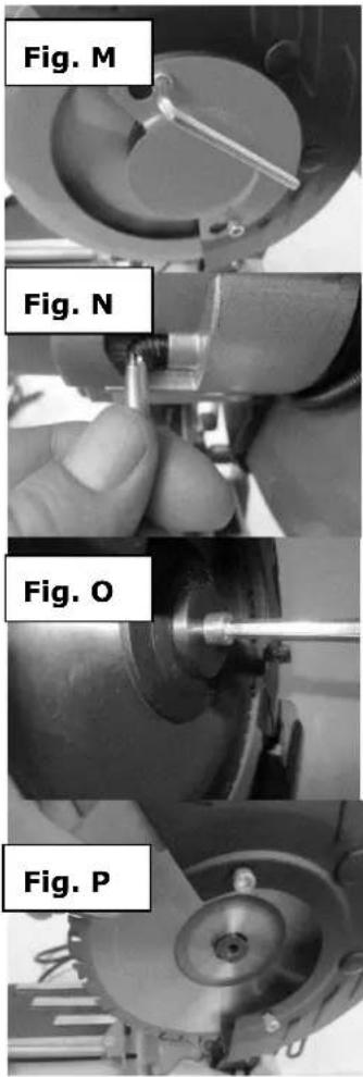 Holzmann MKS 180 - Cambio del disco de sierra - 1