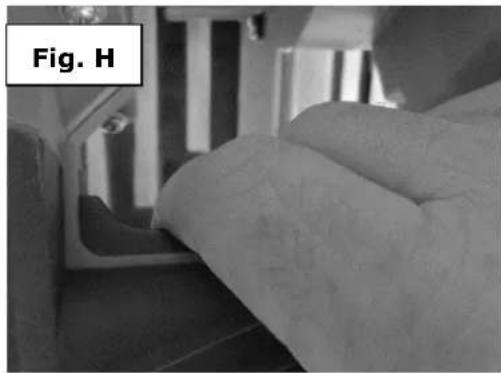 Holzmann MKS 180 - Lås upp transportlås - 4