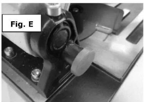 Holzmann MKS 180 - Lås upp transportlås - 1