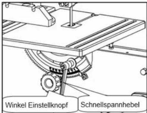 Holzmann HBS 230HQ - Schwenktisch - 1