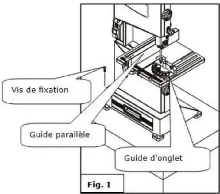 Holzmann HBS 230HQ - Montage de la table de travail - 4