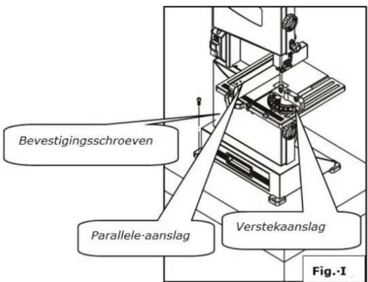 Holzmann HBS 230HQ - Werktafel vastschroeven - 2
