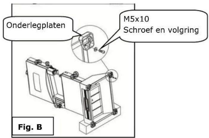 Holzmann HBS 230HQ - Onderlegplaten vastschroeven - 1