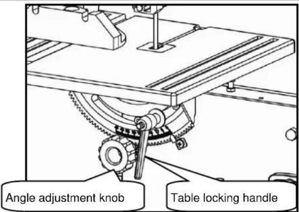 Holzmann HBS 230HQ - Swivel table - 1