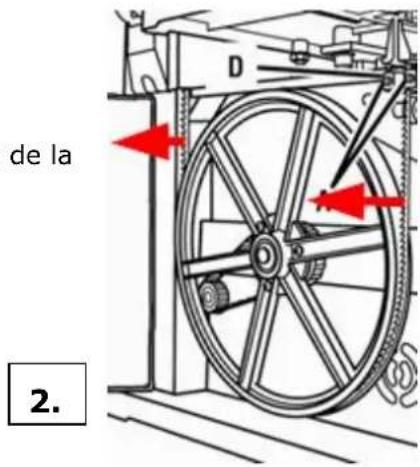 Holzmann HBS 230HQ - Changement de la courroie de distribution - 3