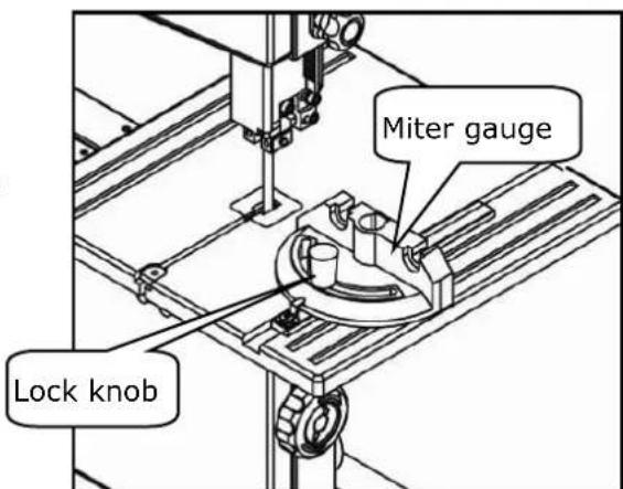Holzmann HBS 230HQ - Miter gauge - 1