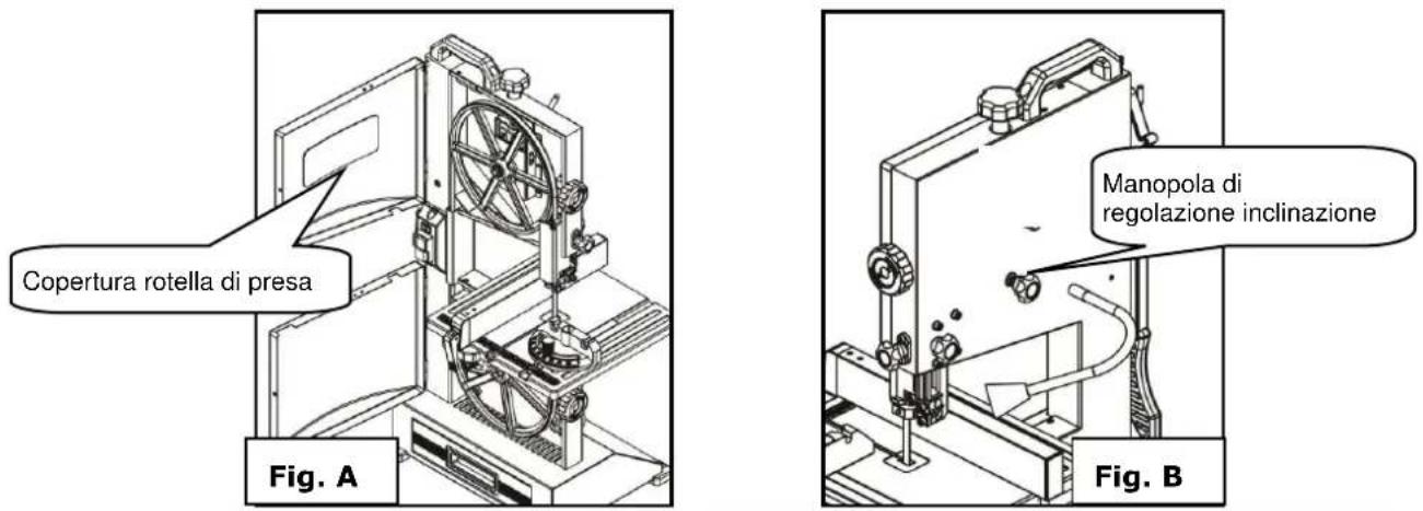 Holzmann HBS 230HQ - Scorrimento lama/impostazione inclinazione - 1
