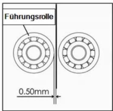 Holzmann HBS 230HQ - Obere Sägebandführung einstellen - 2