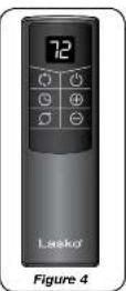 Lasko Digital Ceramic CC13700 - TÉLÉCOMMANDE (Figure 4) - 1