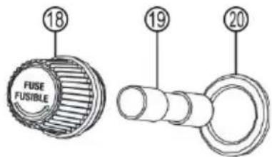 EAL 21076 - Ersetzen der Sicherung für das 230 V-System - 1
