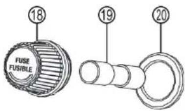 EAL 21076 - Sostituzione del fusibile per il sistema 230 V - 1