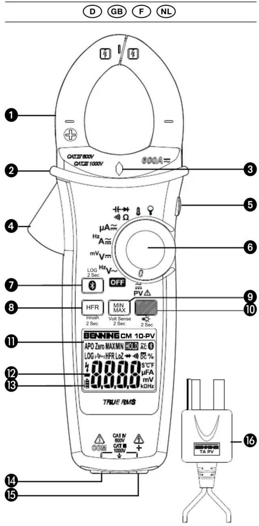 BENNING CM 10PV - 2