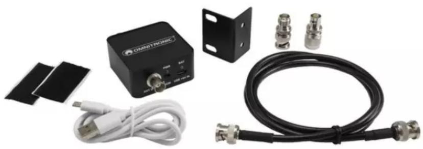 Omnitronic AAB10 - OMNITRONIC Amplificateur d#039;antenne AAB-10, actif, alimenté par une betterie3031 - 1
