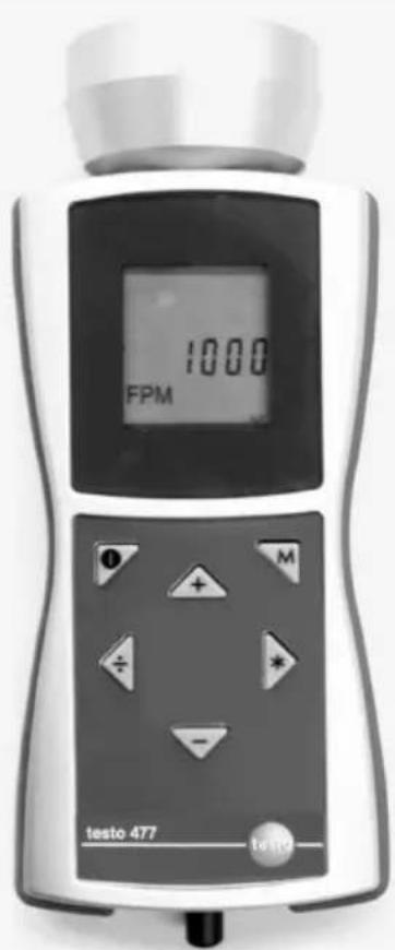 Testo 477 - testo 477 · Estroboscopio portátil con iluminación por LED - 1