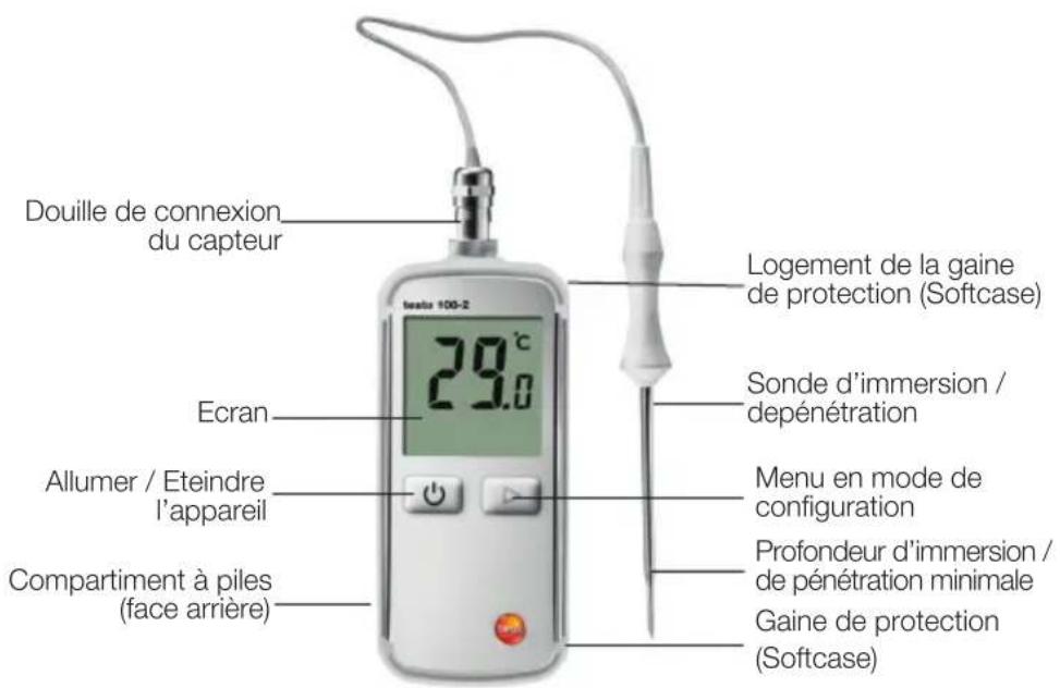 Testo 1082 - Description du produit - 2