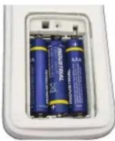 Testo 1082 - Batterien einlegen - 1