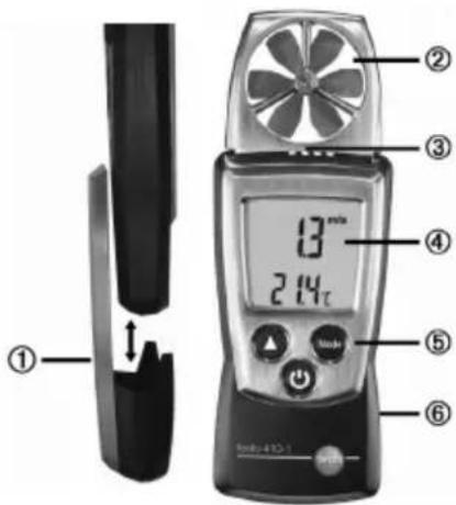 Testo 4101 - Kurzanleitung testo 410-1 - 1