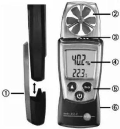 Testo 4102 - Instructions succinctes testo 410-2 - 1