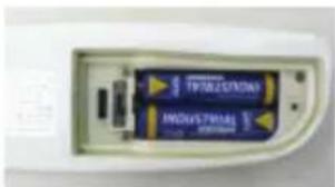 Testo 104 - Batterijen plaatsen - 1