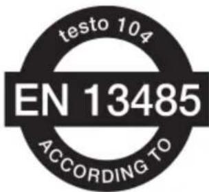 Testo 104 - Tekniska data - 1