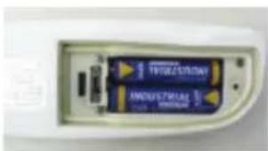 Testo 104 - Batterien einlegen - 1